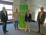 Foto: AUsscheidende und neue Mitglieder im Wirtschaftsbeirat