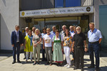 Gruppenfoto Verrabschiedung ehemalige Mitarbeiter