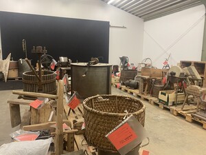 Historische Gegenstände im Jexhof-Depot