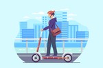 Beispielbild E-Scooter