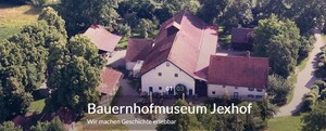 Ausschnitt aus der Startseite der neuen Jexhof-Homepage.