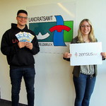Foto mit Mann und Frau