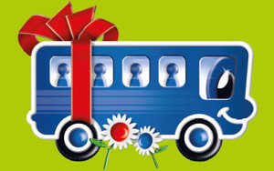 Grafik mit Bus